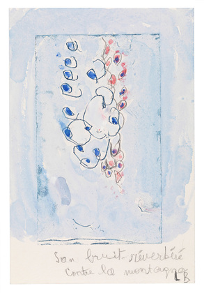 Louise Bourgeois. Son Bruit R&eacute;verb&eacute;r&eacute; Contre la Montagne. 2007