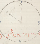 Louise Bourgeois. Cover (no. 19) in 10 AM Is When You Come to Me (set 9), from the series of installation sets (1-10). 2007