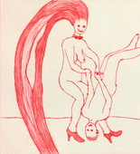 Louise Bourgeois. Untitled, plate 3 of 5, from the illustrated book, The Laws of Nature. c. 2006
