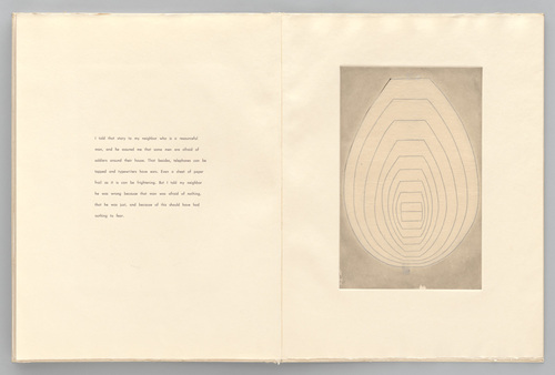 Louise Bourgeois. Untitled, plate 7 of 8, from the maquette of the illustrated book, the puritan. 1990