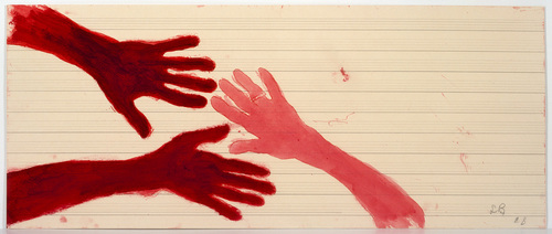 Louise Bourgeois. Untitled (no. 13) in 10 AM Is When You Come to Me (set 7), from the series of installation sets (1-10). 2006