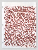 Louise Bourgeois. Untitled, no. 65 of 220, from the series, The Insomnia Drawings. 1995