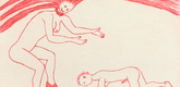 Louise Bourgeois. Untitled, plate 5 of 5, from the illustrated book, The Laws of Nature. c. 2006