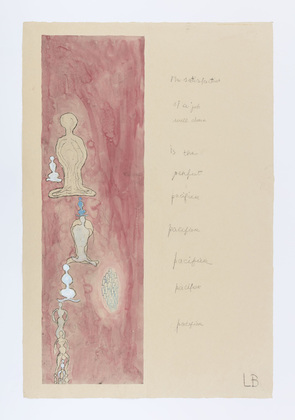 Louise Bourgeois. The Satisfaction of a Job Well Done. 2006