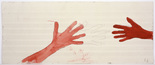Louise Bourgeois. Untitled (no. 23) in 10 AM Is When You Come to Me (set 10), from the series of installation sets (1-10). 2007
