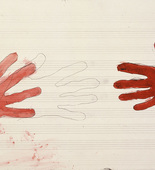 Louise Bourgeois. Untitled (no. 23) in 10 AM Is When You Come to Me (set 10), from the series of installation sets (1-10). 2007