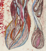 Louise Bourgeois. The Unfolding (#4). 2008