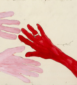 Louise Bourgeois. Untitled (no. 13) in 10 AM Is When You Come to Me (set 5), from the series of installation sets (1-10). 2006