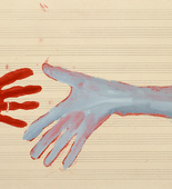 Louise Bourgeois. Untitled (no. 11) in 10 AM Is When You Come to Me (set 9), from the series of installation sets (1-10). 2007