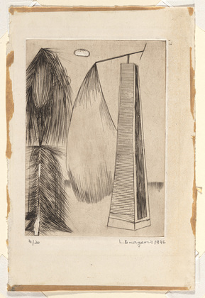 Louise Bourgeois. Pivotage Difficile. 1947