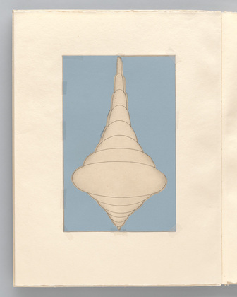 Louise Bourgeois. Untitled, plate 1 of 8, from the maquette of the illustrated book, the puritan. 1990
