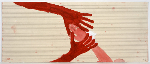 Louise Bourgeois. Untitled (no. 17) in 10 AM Is When You Come to Me (set 9), from the series of installation sets (1-10). 2007