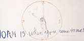 Louise Bourgeois. Untitled (no. 19) in 10 AM Is When You Come to Me (set 9), from the series of installation sets (1-10). 2007