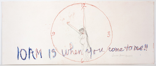 Louise Bourgeois. Untitled (no. 19) in 10 AM Is When You Come to Me (set 9), from the series of installation sets (1-10). 2007