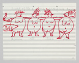 Louise Bourgeois. Quartet of the 4 Obese Singing Ladies. c. 2001