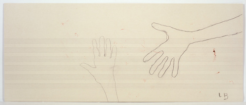 Louise Bourgeois. Untitled (no. 31) in 10 AM Is When You Come to Me (set 9), from the series of installation sets (1-10). 2007