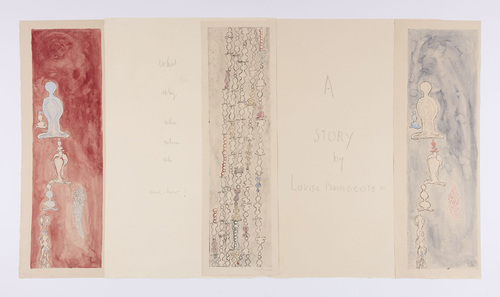 Louise Bourgeois. Untitled, no. 1 of 4, from the series, What Why When Where Who and How!! 2008