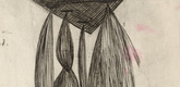 Louise Bourgeois. Hanging Weeds. 1949