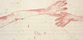 Louise Bourgeois. Untitled (no. 20) in 10 AM Is When You Come to Me (set 9), from the series of installation sets (1-10). 2007