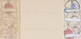 Louise Bourgeois. Untitled, no. 2 of 4, from the series, What Why When Where Who and How!! 2008