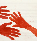 Louise Bourgeois. Untitled (no. 13) in 10 AM Is When You Come to Me (set 10), from the series of installation sets (1-10). 2007