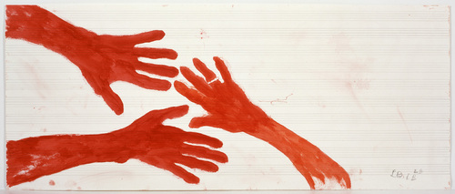 Louise Bourgeois. Untitled (no. 13) in 10 AM Is When You Come to Me (set 10), from the series of installation sets (1-10). 2007