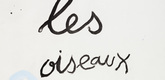 Louise Bourgeois. Les Oiseaux 1. 2009