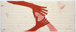 Louise Bourgeois. Untitled (no. 17) in 10 AM Is When You Come to Me (set 10), from the series of installation sets (1-10). 2007
