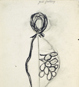 Louise Bourgeois. Girl Falling. 1947