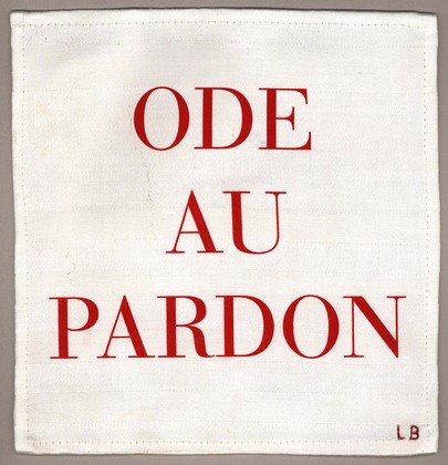Louise Bourgeois. Ode au Pardon. c. 2004