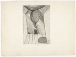 Louise Bourgeois. Untitled alternative plate, from the illustrated book, He Disappeared into Complete Silence. 1946-1947