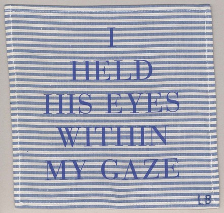 Louise Bourgeois. I Held His Eyes Within My Gaze. 2002