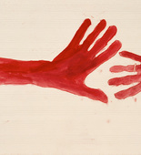 Louise Bourgeois. Untitled (no. 11) in 10 AM Is When You Come to Me (set 8), from the series of installation sets (1-10). 2006
