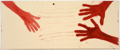 Louise Bourgeois. Untitled (no. 25) in 10 AM Is When You Come to Me (set 8), from the series of installation sets (1-10). 2006