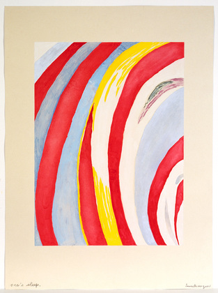 Louise Bourgeois. One's Sleep. 2003