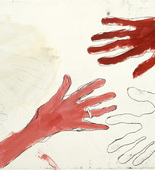 Louise Bourgeois. Untitled (no. 18) in 10 AM Is When You Come to Me (set 9), from the series of installation sets (1-10). 2007