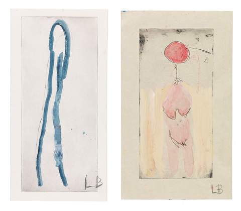 Louise Bourgeois. Un Homme et une Femme. 2008