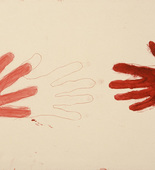 Louise Bourgeois. Untitled (no. 23) in 10 AM Is When You Come to Me (set 9), from the series of installation sets (1-10). 2007