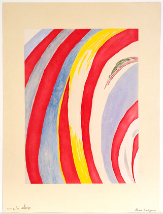 Louise Bourgeois. One's Sleep. 2003
