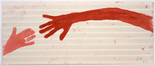 Louise Bourgeois. Untitled (no. 8) in 10 AM Is When You Come to Me (set 9), from the series of installation sets (1-10). 2007