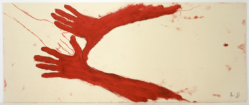 Louise Bourgeois. Untitled (no. 16) in 10 AM Is When You Come to Me (set 9), from the series of installation sets (1-10). 2007