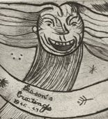 Louise Bourgeois. Greetings: Laughing Monster. 1946