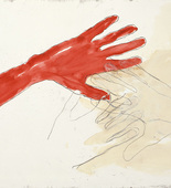 Louise Bourgeois. Untitled (no. 5) in 10 AM Is When You Come to Me (set 9), from the series of installation sets (1-10). 2007