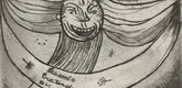 Louise Bourgeois. Greetings: Laughing Monster. 1946