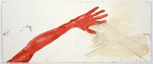 Louise Bourgeois. Untitled (no. 5) in 10 AM Is When You Come to Me (set 9), from the series of installation sets (1-10). 2007