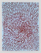 Louise Bourgeois. Untitled, no. 66 of 220, from the series, The Insomnia Drawings. 1995