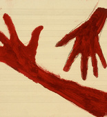 Louise Bourgeois. Untitled (no. 10) in 10 AM Is When You Come to Me (set 8), from the series of installation sets (1-10). 2006