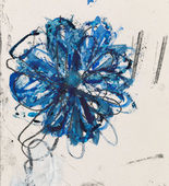 Louise Bourgeois. La Fleur Bleue. 2007