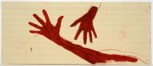 Louise Bourgeois. Untitled (no. 10) in 10 AM Is When You Come to Me (set 8), from the series of installation sets (1-10). 2006