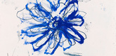 Louise Bourgeois. La Fleur Bleue. 2007